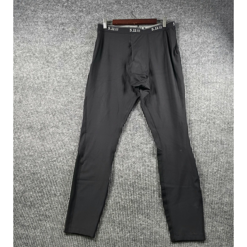 5.11 Tactical Series Mens 3XL Base Layer Pants Tights Black Outdoor Hunt Adventu